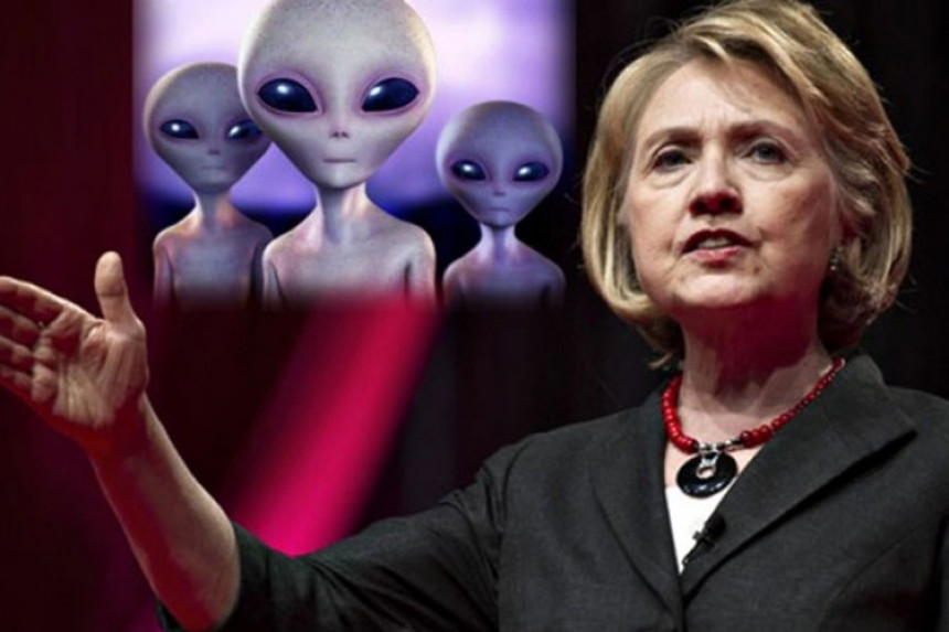Клинтонова обећала истину о ванземаљцима