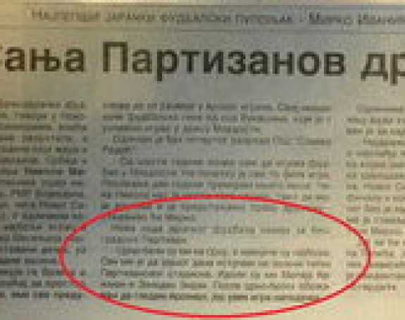 Crno-bijeli mu u srcu! Mirko Ivanić "sanjao Partizanov dres"!