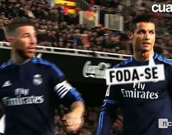 Video: Puče tikva - posvađali se Ronaldo i Ramos!