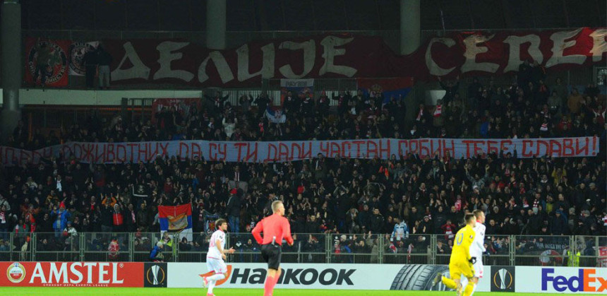 LE: Zvezda zbog Mladića bez navijača na CSKA!