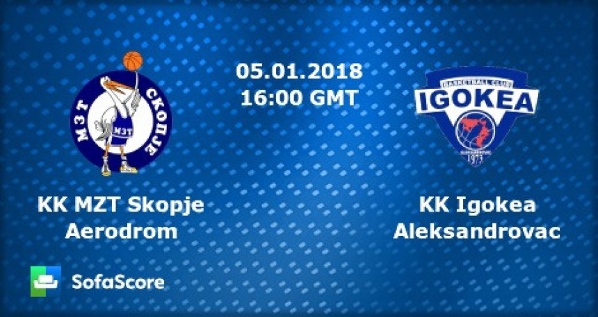 ABA: Ljubičić sa Igokeom "uništio" MZT!