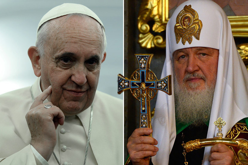 Историјски сусрет: Папа Фрањо и патријарх Кирил 