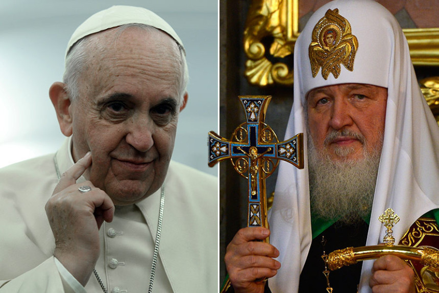 Istorijski susret: Papa Franjo i patrijarh Kiril
