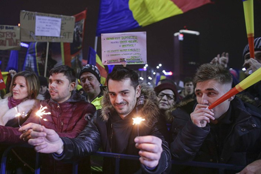 Protesti nastavljeni širom Rumunije 