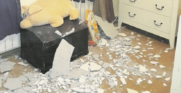 Plafon pao na dijete (2), a niko kriv!