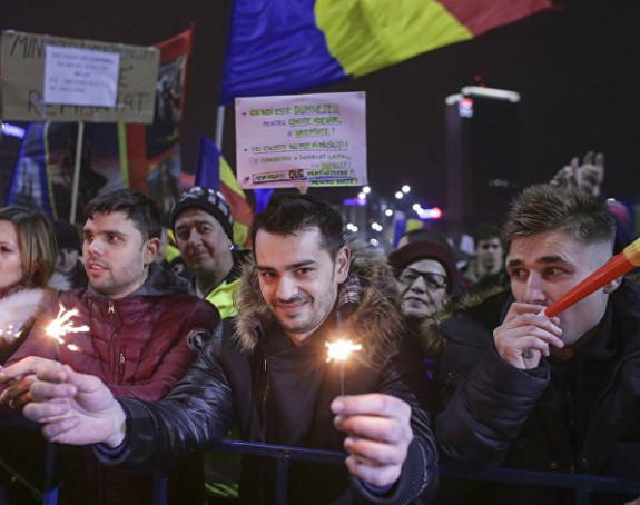Protesti nastavljeni širom Rumunije 