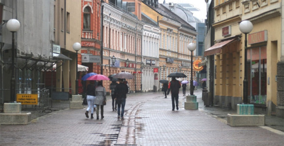 U BiH danas oblačno vrijeme sa kišom