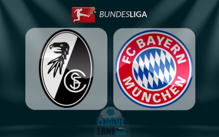 БЛ: Бајерн четворком у Фрајбургу до +20!