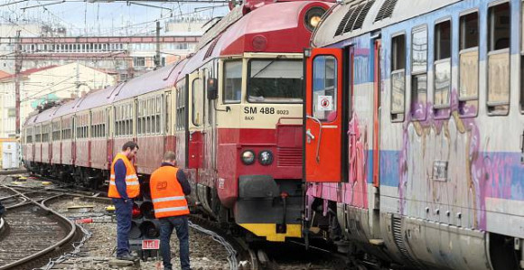 U Brnu sudar dva voza