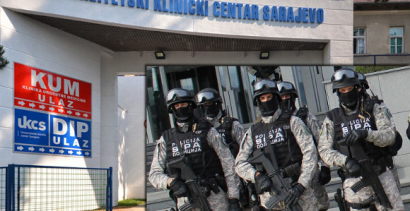 SIPA pretresa UKC Sarajevo