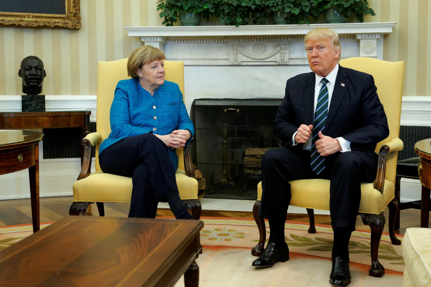 Angela Merkel u posjeti Trampu