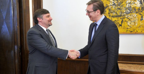Vučić i Palmer otvoreno o KiM