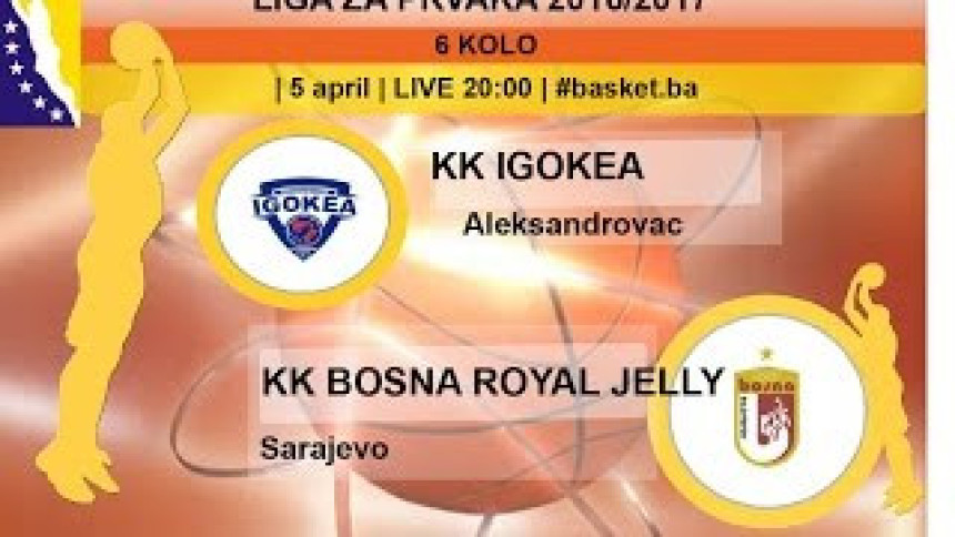 Igokea povela u finalu protiv Bosne!