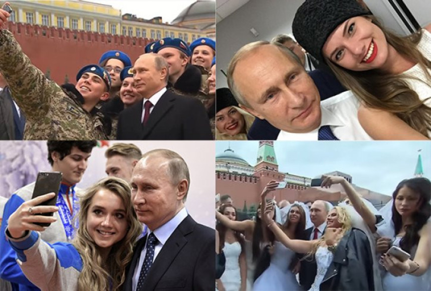 Svi bi htjeli selfi sa Putinom...