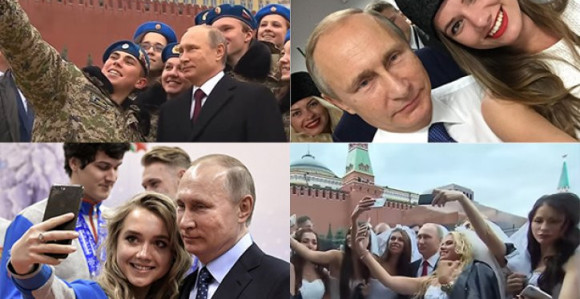 Svi bi htjeli selfi sa Putinom...