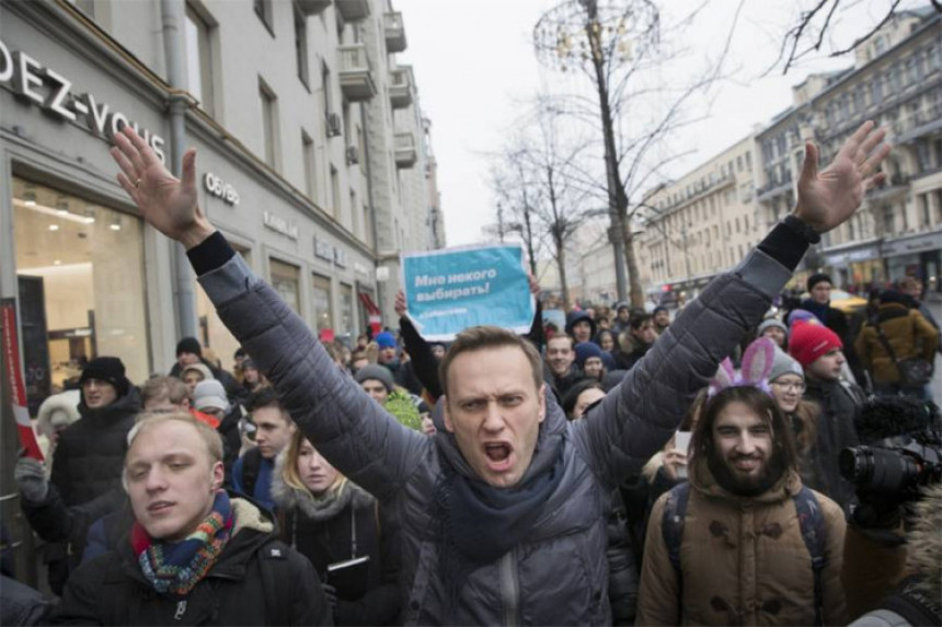 Protest u Rusiji: "On nije naš car"