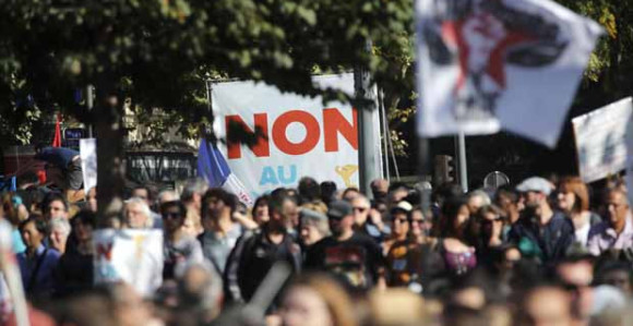 U Parizu protest protiv vlade