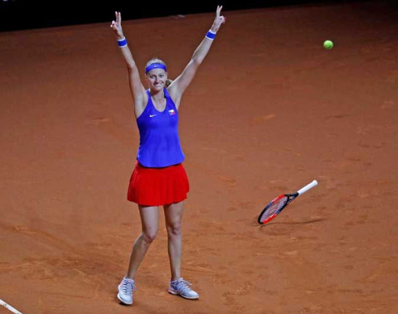 Kvitovoj titula u Pragu!