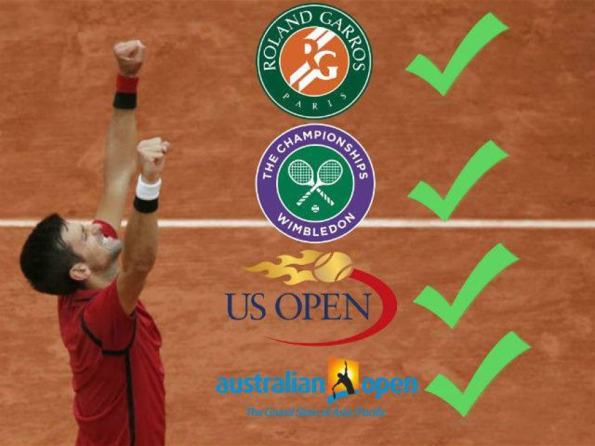 RG - Istorija i besmrtnost: Novak kompletirao Gren slem!!!