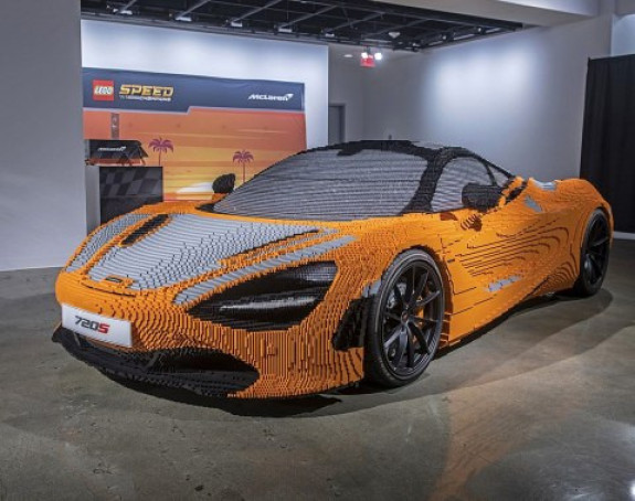 Lego napravio McLaren 720S u prirodnoj veličini