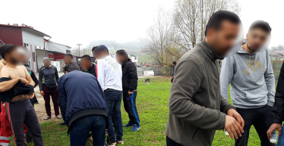 Sukob migranata u sabirnom centru