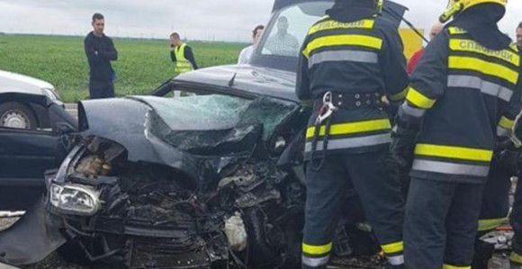 Težak udes kod Bačkog Jarka