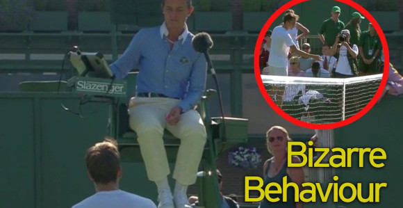 Video: Incident na Vimbldonu!