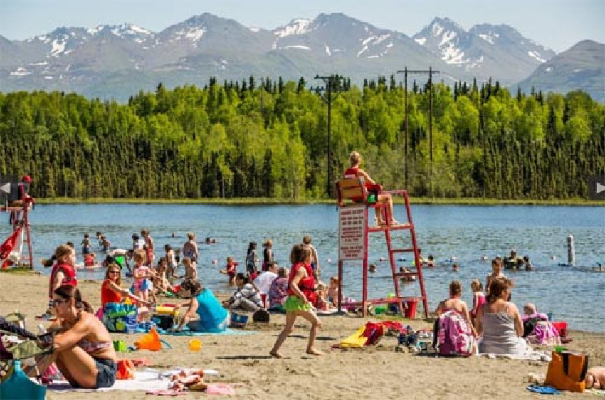 Rekordne vrućine na Aljasci 