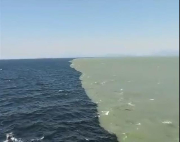 Ово је „граница“ између 2 океана