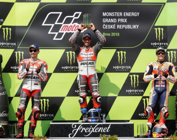 Moto GP: Dukati najbolji u Brnu!