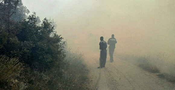 Ватра у Требињу је стављена под контролу