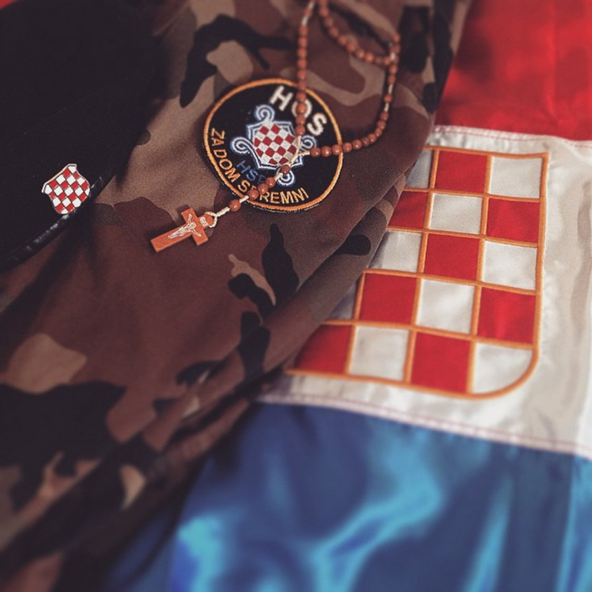 "Za dom spremni" ustaški pozdrav