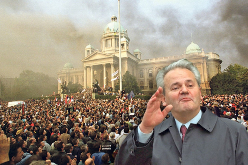 Peti oktobar: Dan pada Miloševića