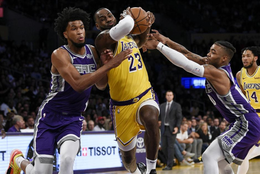 Video: Lebron lagan kao leptir, Kingsi bez Srba...