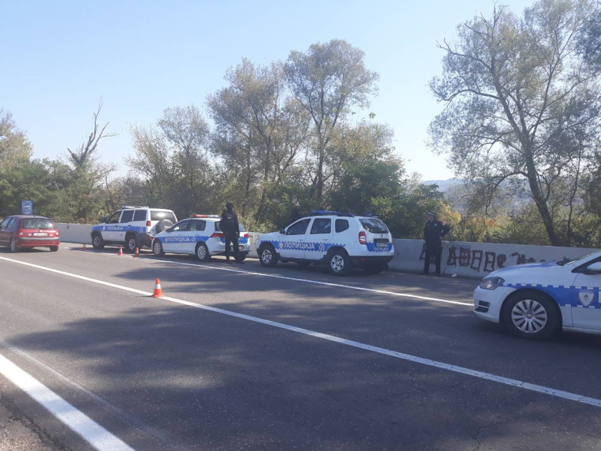 Велика полицијска контрола возила