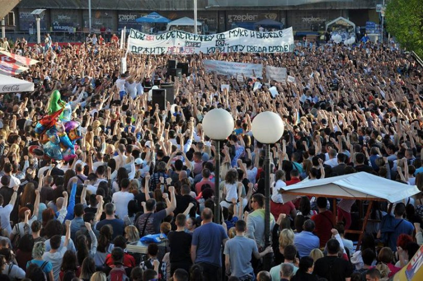 Данас велики скуп ''Правда за Давида''