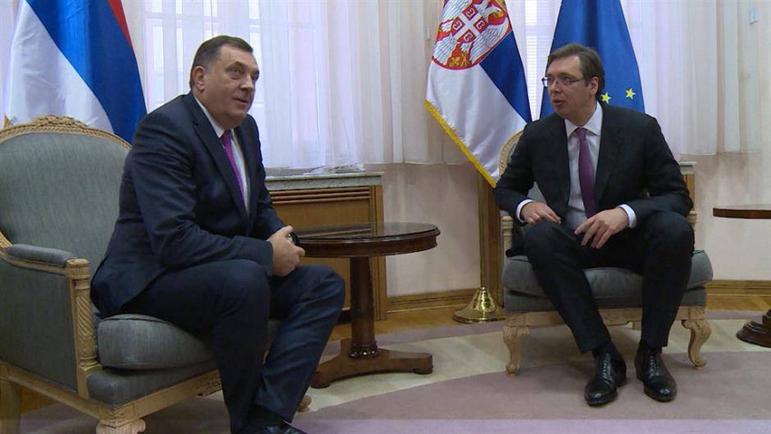 Sastali se Dodik, Vučić i Orban u Beogradu