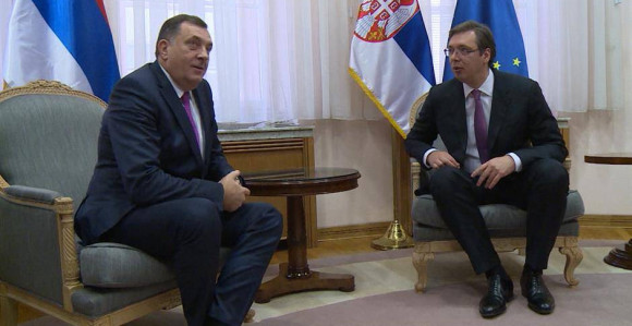 Sastali se Dodik, Vučić i Orban u Beogradu