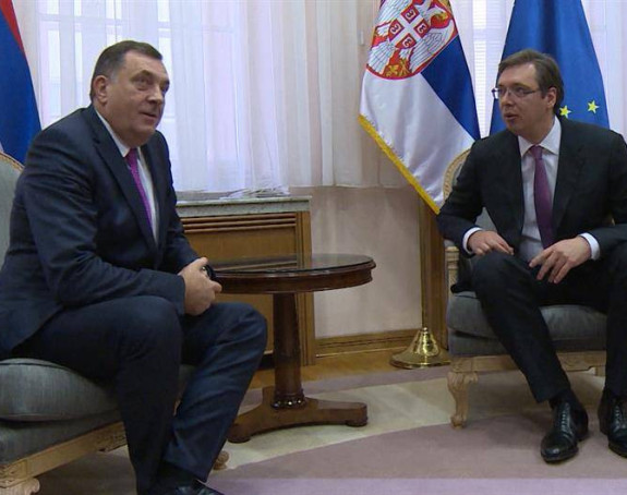 Sastali se Dodik, Vučić i Orban u Beogradu