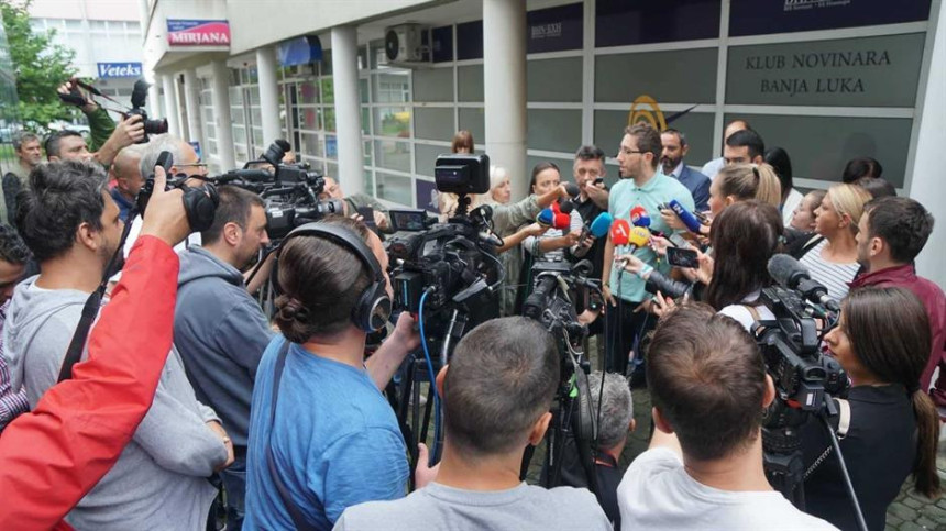 Banjaluka: Sutra protest novinara