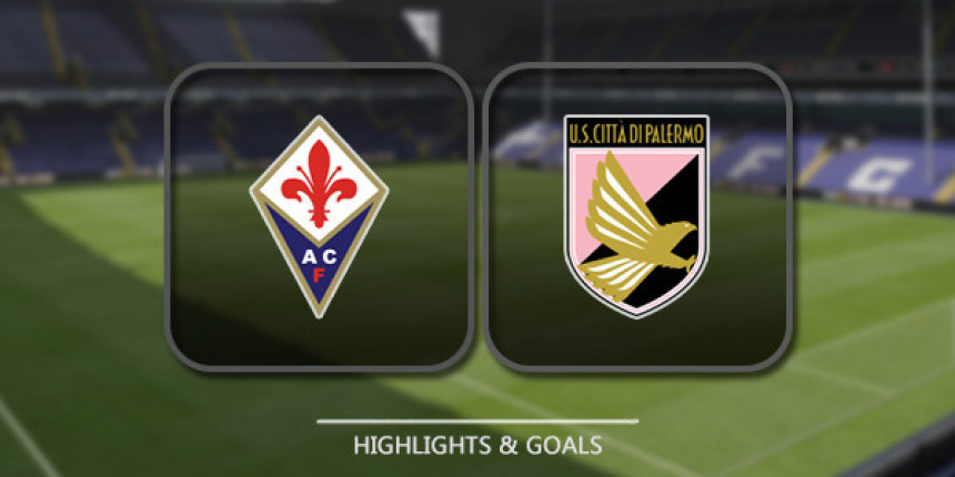 ITA: Fiorentina u posljednjem minutu pobijedila Palermo!