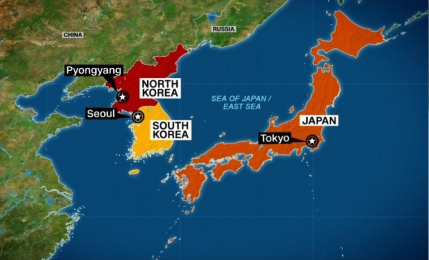 Фудбал и балистичке ракете: Сјеверна Кореја и Јапан!