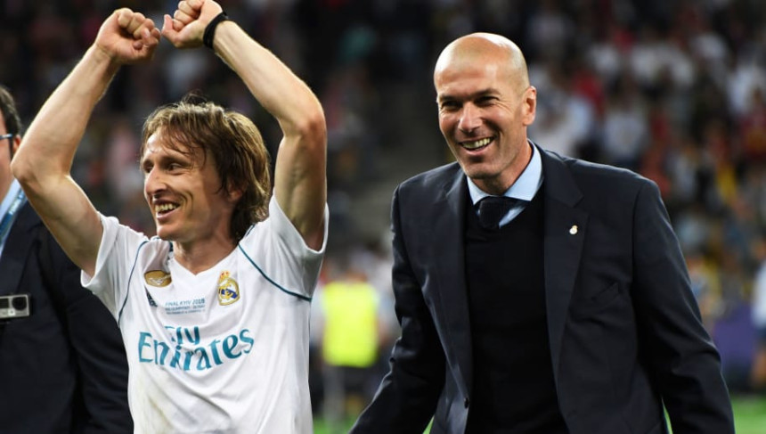 Modrić: Zidan me je video kao osvajača "Zlatne lopte"!