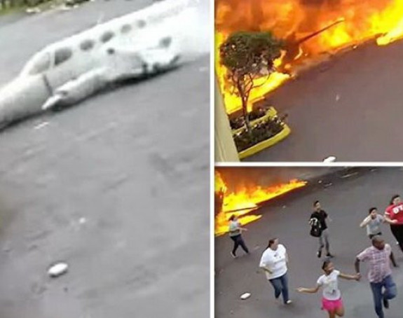 Objavljen snimak pada aviona