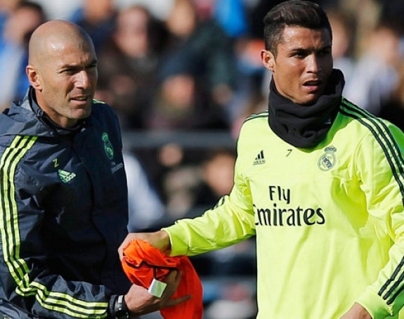 Zidan: Ronaldu ne smeta kada ne igra!
