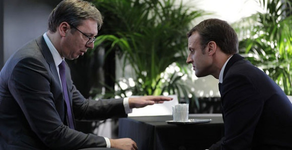 Vučić i Makron o evropskom putu