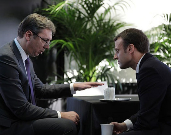 Vučić i Makron o evropskom putu