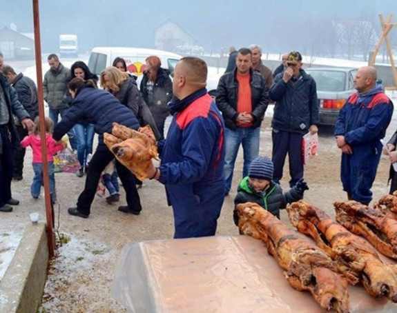 Pečeni prasići za Fočake