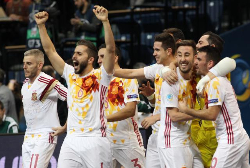 Futsal - EP: Španija preko Ukrajine do polufinala!