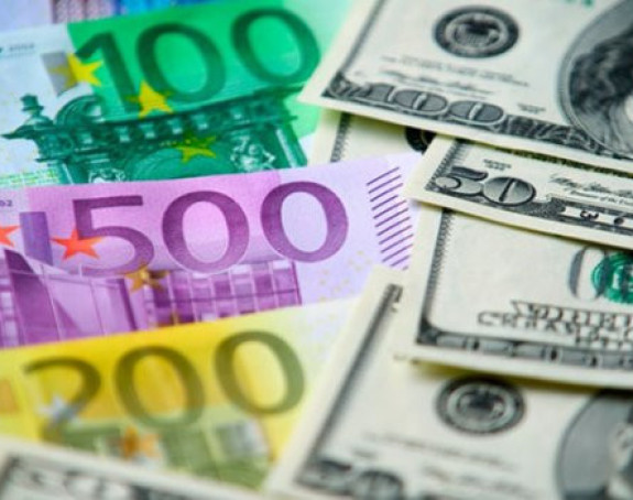 Evro jača, dolar značajno pao